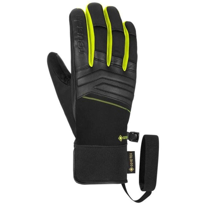 Reusch Jupiter GORE-TEX gloves size 9 black and yellow Narciarstwo/Rękawice Your Sports Performance