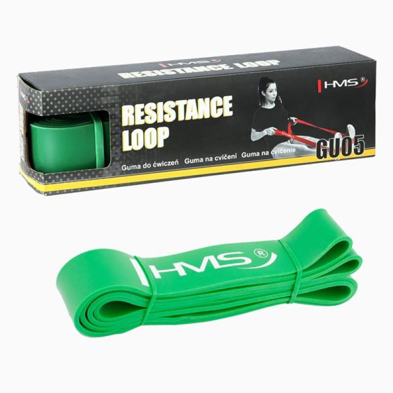 HMS GREEN GU05 exercise rubber 45x4.5x2080 mm Accessories/Training equipment Your Sports Performance