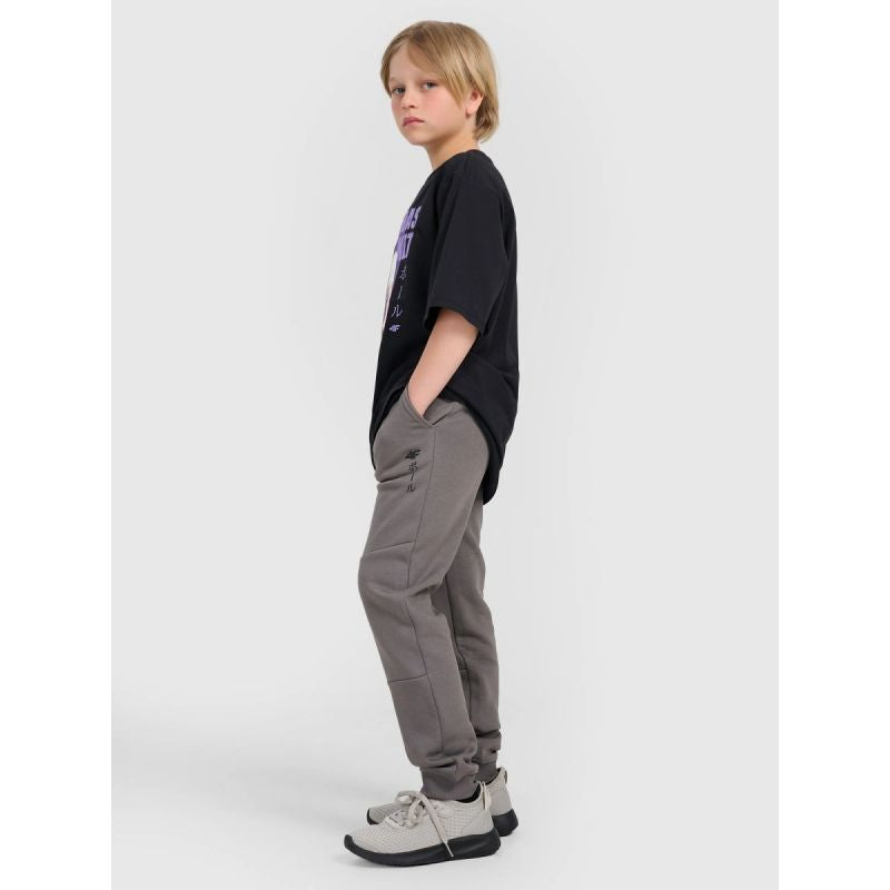 Boy's oversize T-shirt with print 4F 4FJRAW25TTSHM3062-20S 4f