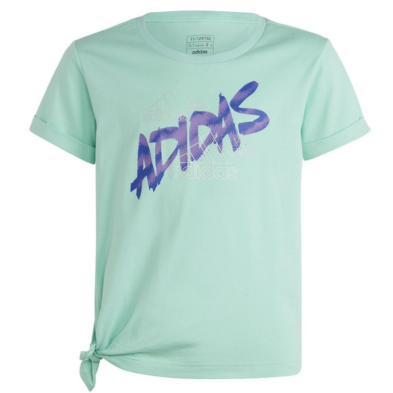 T-shirt adidas Dance Knotted Tee Jr. HR5817 Clothing/Lifestyle/T-shirts Adidas