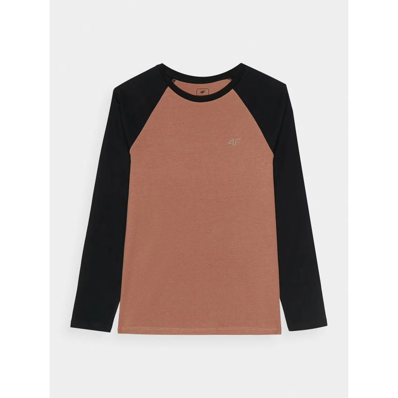 Longsleeve regular plain boys 4F Junior 4FJWAW24TLONM293-65S *Kategoria tymczasowa Your Sports Performance