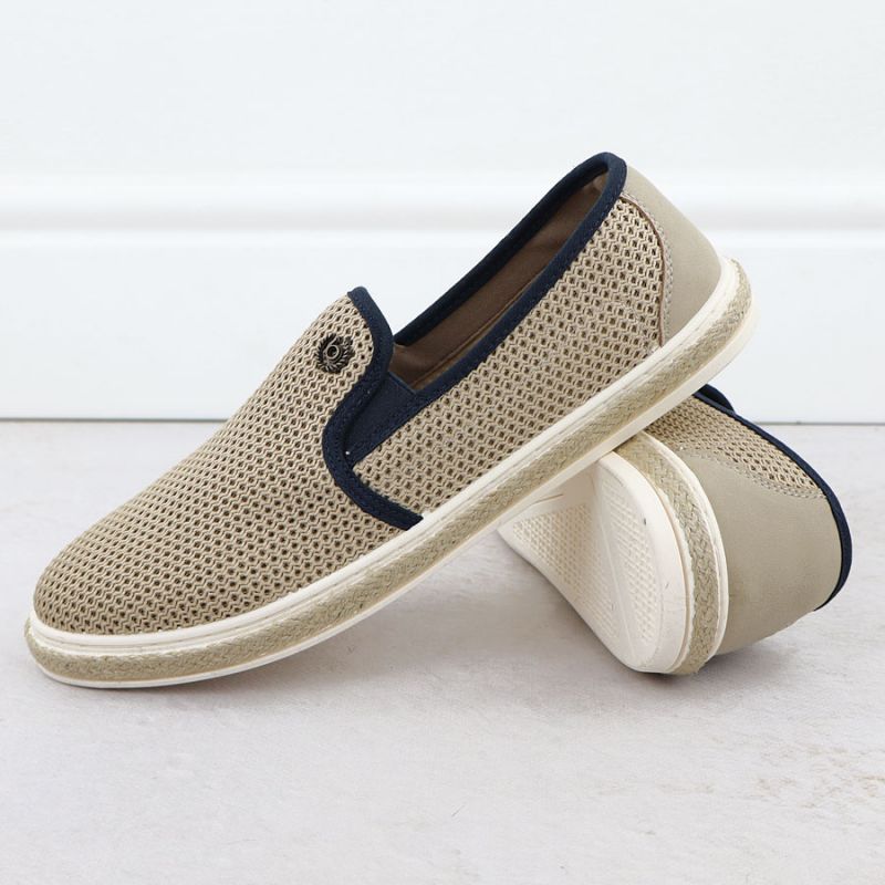 Men's slip-on espadrilles beige Bugatti 321-ASP61-6900 Footwear Your Sports Performance