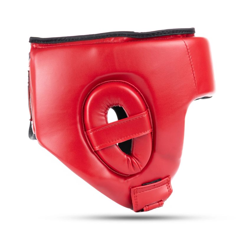 RED Tournament Boxing Helmet Kaski treningowe Your Sports Performance