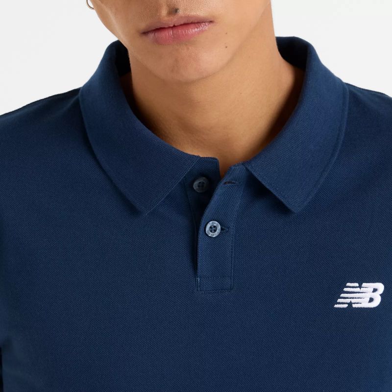New Balance Cotton Pique Polo Shirt M MT51519NNY Clothing/Lifestyle/T-shirts/New Balance New Balance