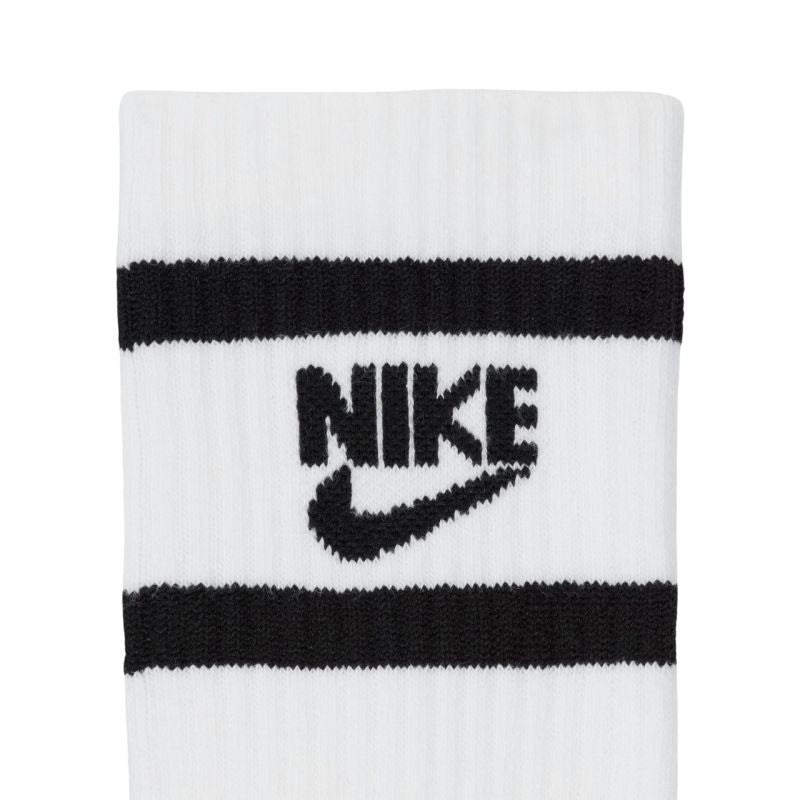 Nike Everyday Cush Crew Youth 6PR Socks, White, Grey, Black CK7302 901