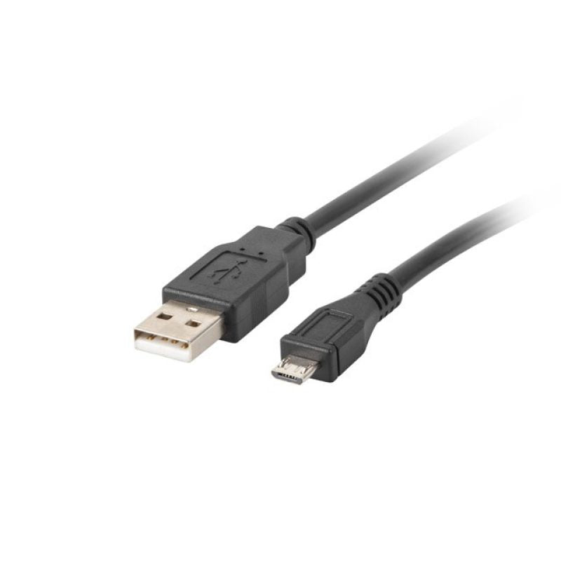 Lanberg CA-USBM-10CC-0018-BK cable (USB 2.0 M - Micro USB M; 1.8m; black) In preparation Your Sports Performance