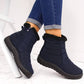 Waterproof snow boots with zipper NEWS W EVE181B navy blue Footwear/Outdoor/News Your Sports Performance