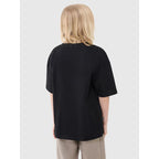 Boy's oversize T-shirt with inscription 4F 4FJWSS25TTSHM2184-20S *Kategoria tymczasowa Your Sports Performance
