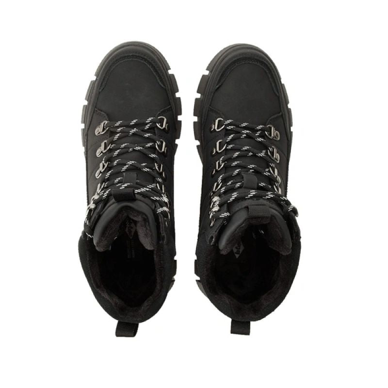 Lee Cooper women's winter boots black insulated ankle boots
