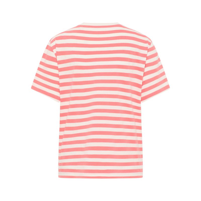 Mustang T-shirt Alina C Striped W 1013785 12434 Clothing/Lifestyle/T-shirts/Mustang Your Sports Performance