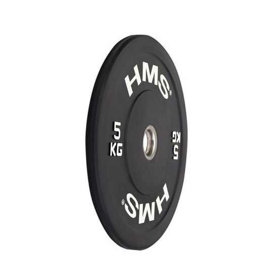 HMS BLACK 5 kg BBR05 Olympic plate Accessories/Training equipment Your Sports Performance