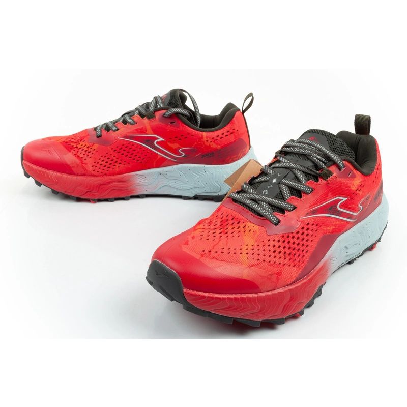 Joma men's Sima trail running shoes, cushioned, red Joma