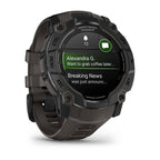 Garmin Instinct 3 – 50 mm AMOLED Black met charcoal band watch Akcesoria sportowe i turystyczne/Zegarki sportowe Your Sports Performance