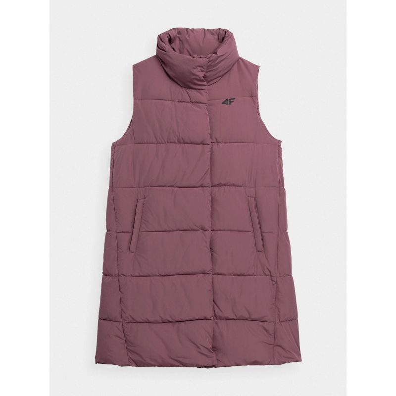 4F F076 W vest 4FAW23TVESF076 53S Clothing/Outdoor 4F