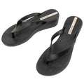 Ipanema Selfie Fem women's flip-flops comfortable black fashionable platform Ipanema