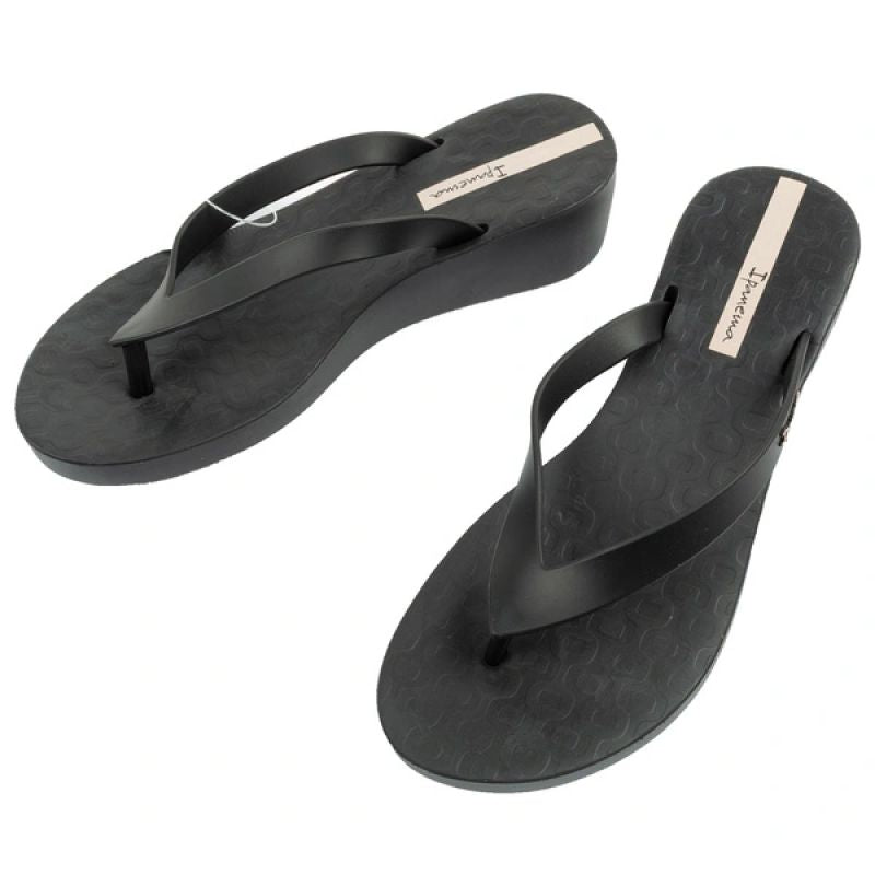 Ipanema Selfie Fem women's flip-flops comfortable black fashionable platform Ipanema