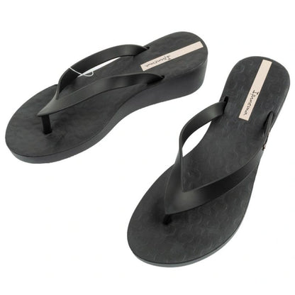 Ipanema Selfie Fem women's flip-flops comfortable black fashionable platform Ipanema