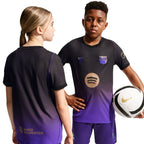 Nike FC Barcelona 2026/27 Match Away Kids' Jersey Black and Purple II1852 505