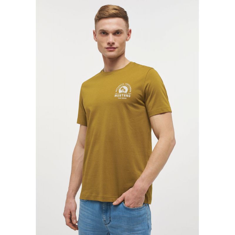 Mustang T-shirt Alex C Print M 1012515 6370 Clothing/Lifestyle/T-shirts/Mustang Your Sports Performance