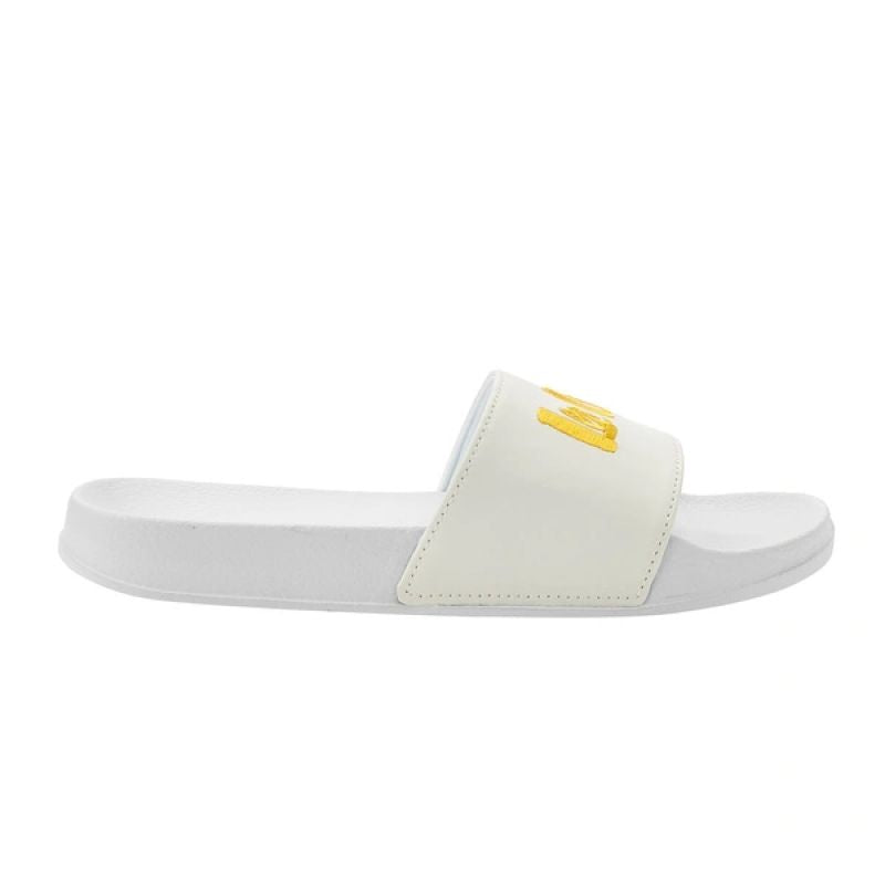Lee Cooper women's sports shoes slip-on slippers comfortable lightweight white yellow Lee Cooper