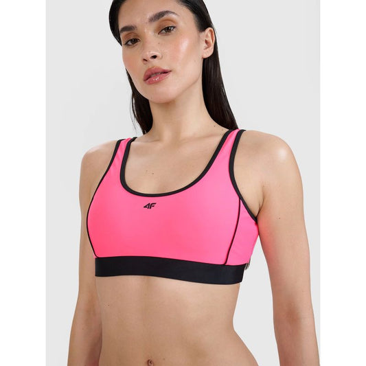 Women's bikini top 4F 4F 4FWSS25UBKTF077-55N *Kategoria tymczasowa Your Sports Performance