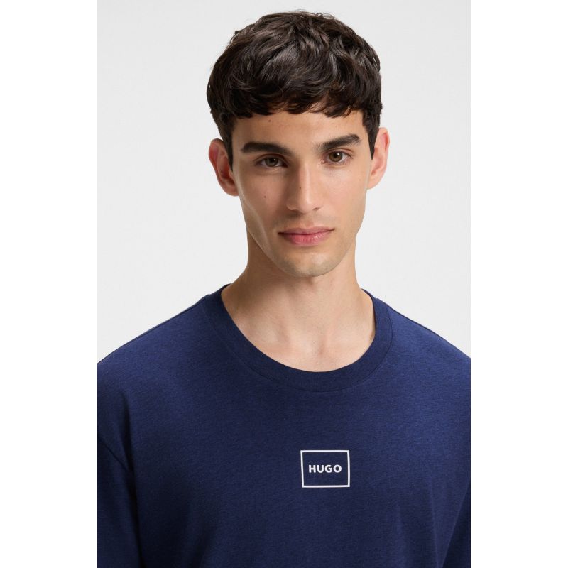 Hugo Loungewear Laze AZZURRO Men's Sleep Shirt (50525236-409) To be categorized Your Sports Performance