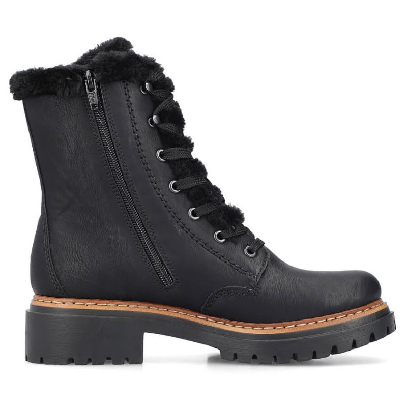Rieker W 72625-00 RKR714 Fur Boots Footwear/Lifestyle/Rieker Your Sports Performance