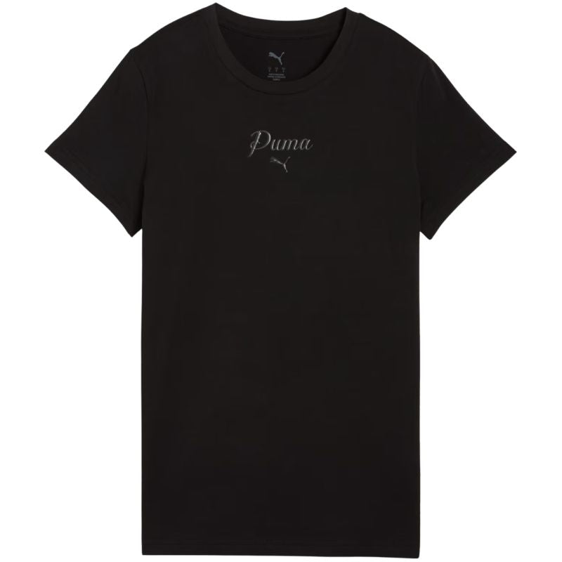 Puma ESS Script Tee Women's T-Shirt Black 691760 01