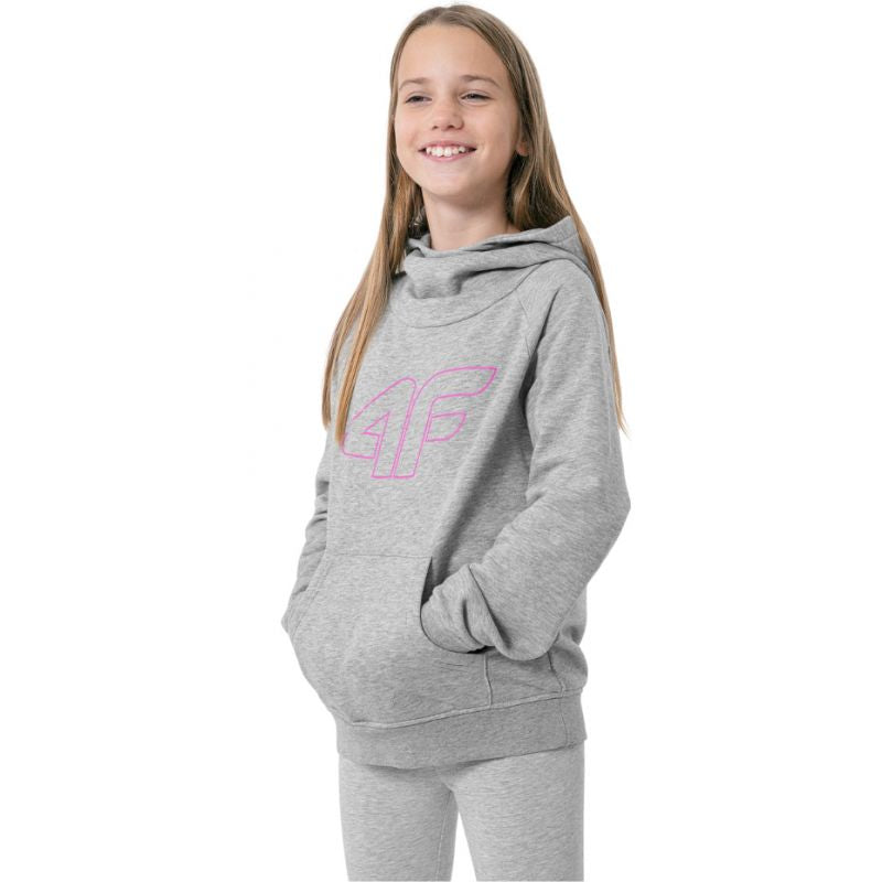 Sweatshirt 4F Jr HJZ22 JBLD002 25M Clothing/Training 4F