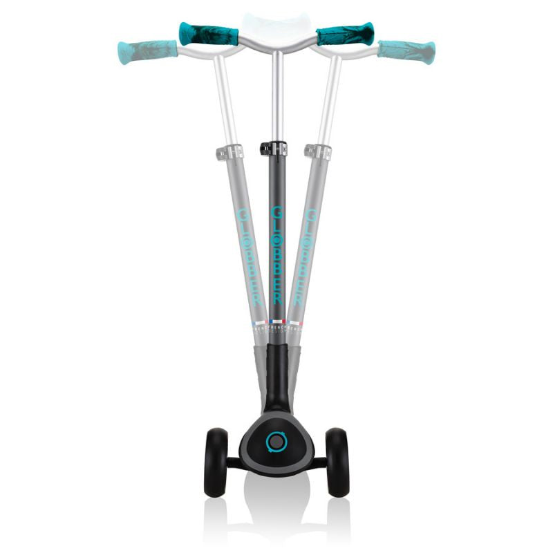 Globber Master Prime 3-wheel scooter / Black - Teal 664-105 Accessories/Skating/Hulajnogi Your Sports Performance