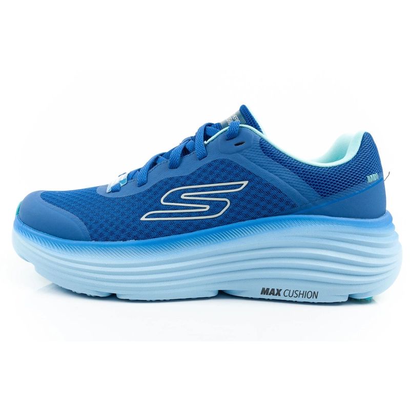 Skechers Max Cushioning Men's Light Blue Running Shoes In preparation Your Sports Performance
