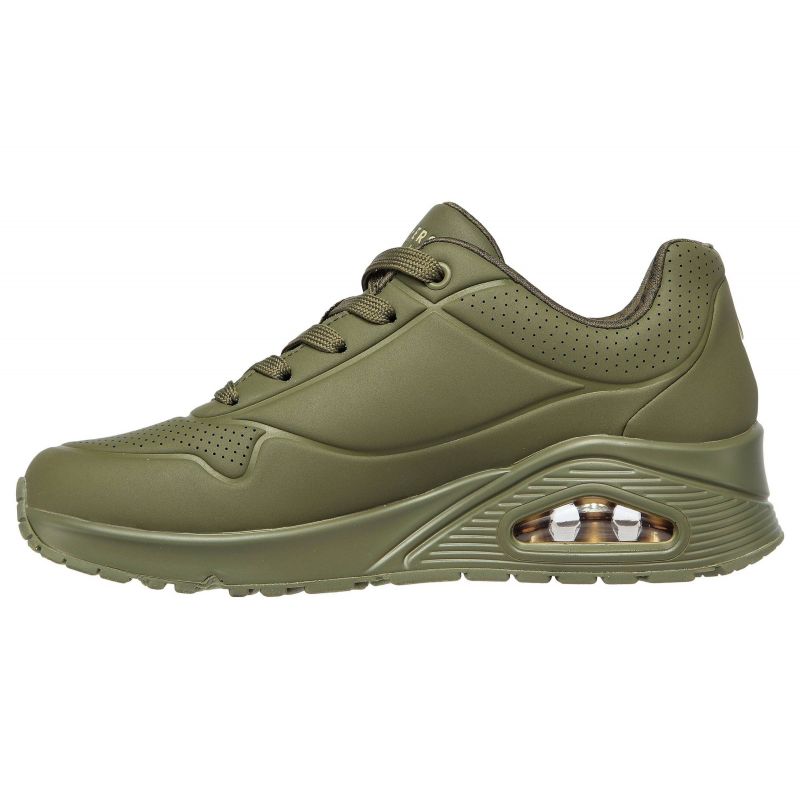 Skechers Uno Stand On Air Shoes Green W 73690-OLV Footwear/Lifestyle/Skechers Skechers