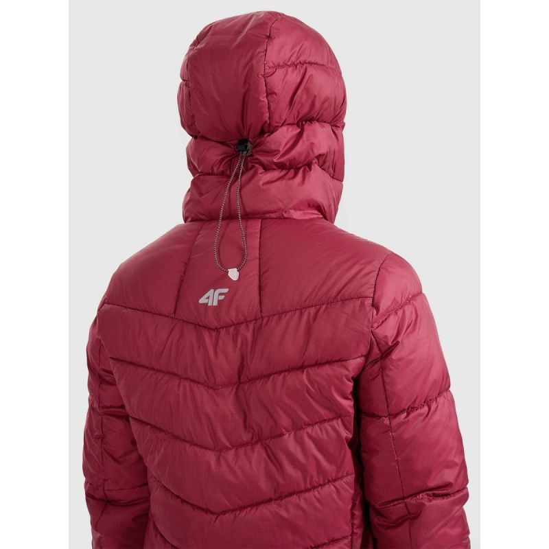 Women's down trekking jacket with Primaloft Silver filling 4F 4FRAW25TDJAF0792-60S 4f