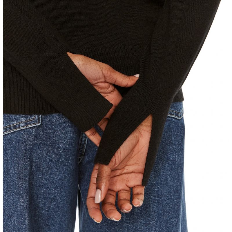 CALVIN KLEIN WOMEN'S MERINO WOOL SWEATER In preparation Your Sports Performance