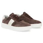 Women's leather sneakers on a brown platform Filippo DP7533 Filippo