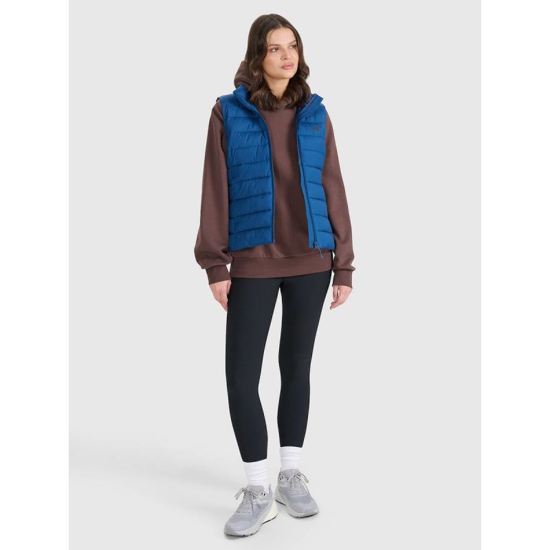 Women's down vest with synthetic filling 4F 4FWAW25TVJAF218-51S 4f