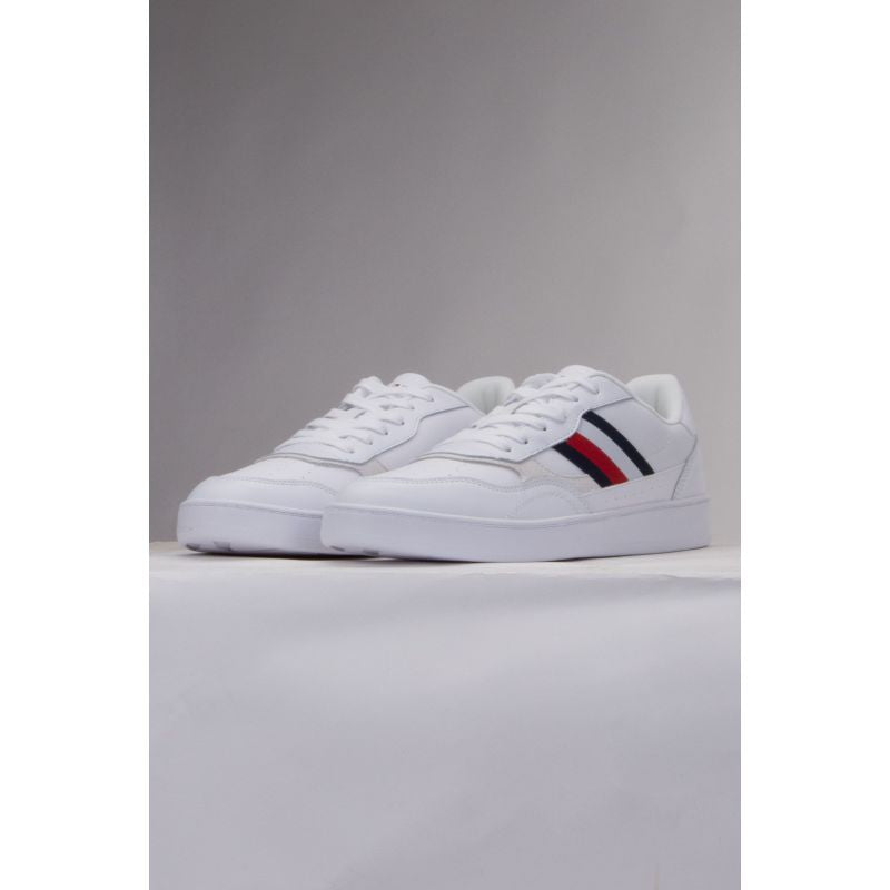 Court Cupsole Retro Lth Stripes M FM0FM04828YBS shoes Footwear/Lifestyle/Tommy Hilfiger Your Sports Performance