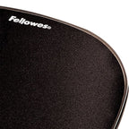 Fellowes CRYSTAL Gel Mouse Pad and Wrist Rest Black In preparation Your Sports Performance