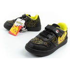 Leomil children's sports shoes Pokemon sneakers lightweight with velcro black Leomil