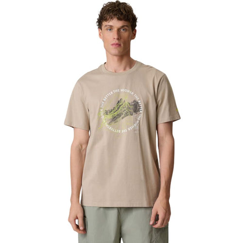 Men's T-shirt 4F M2822 beige 4FWSS26TTSHM2822 83S 4f