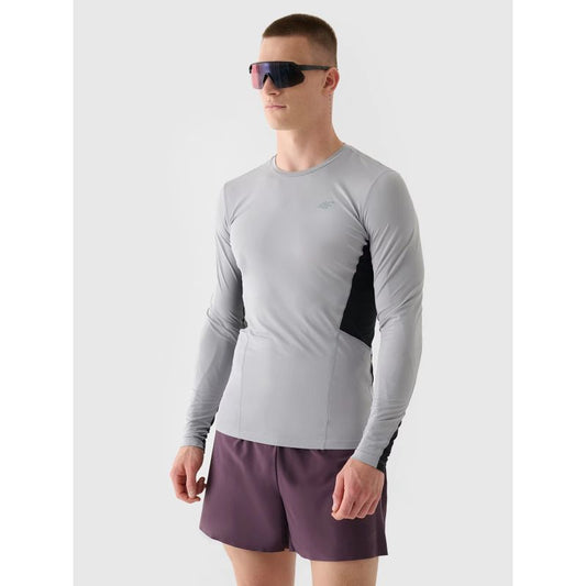 Men's quick-drying running longsleeve 4F 4FWAW24TFLOM252-27S *Kategoria tymczasowa Your Sports Performance