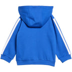 adidas Essentials Tiberio 3 Stripes Fleece Tracksuit for Kids Blue KC6004 Clothing Your Sports Performance