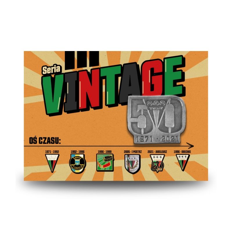 GKS Tychy 50th Anniversary Pin In preparation Your Sports Performance