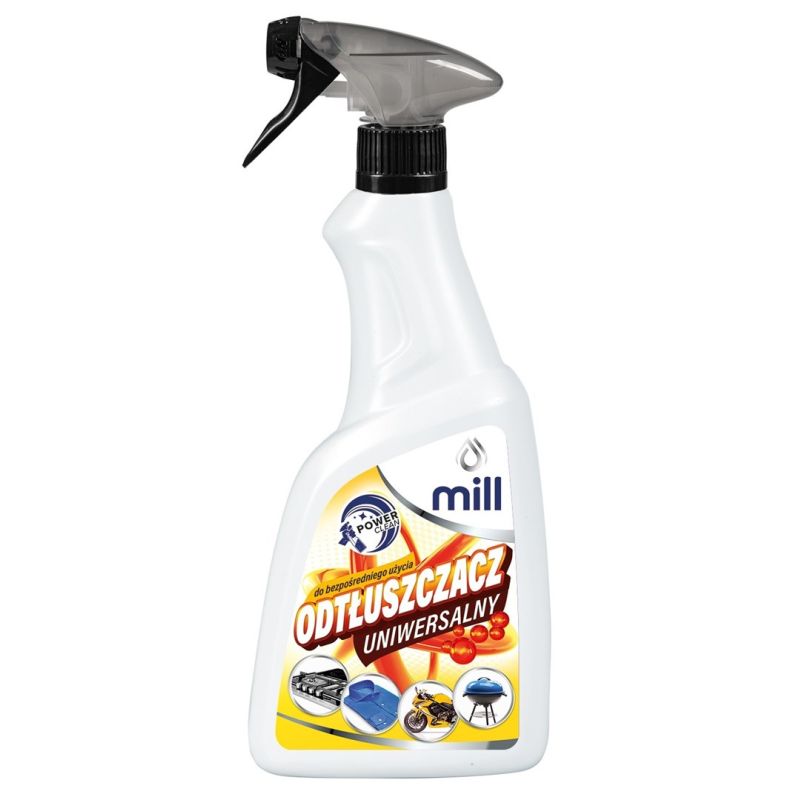 MILL CLEAN Universal Degreaser for greasy stains on clothing, plastics, and other surfaces. 555 ml. Chemia/Odtłuszczacze Your Sports Performance