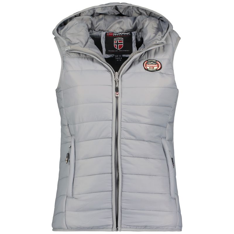 Geographical Norway Vatika Hood EO 233 Jr WW2008E/GNO-Light Gray vest Clothing/Outdoor/Geographical Norway Your Sports Performance