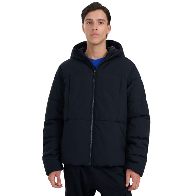 Men's down jacket 4F M0710 deep black 4FWAW25TDJAM0710 20S