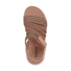 Skechers Women's GO WALK FLEX SANDAL EMMA 141473 TAN