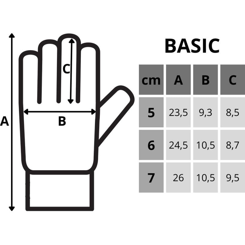 ENERO BASIC GOALKEEPER GLOVES SIZE 6 Clothing Your Sports Performance