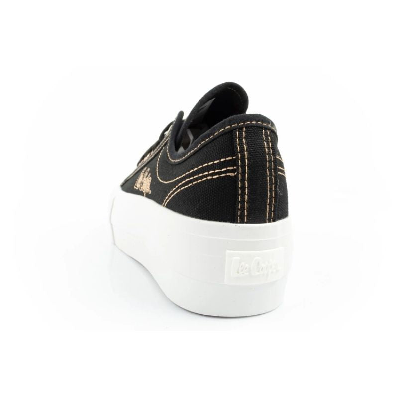 Lee Cooper women's sneakers platform black with gold In preparation Your Sports Performance
