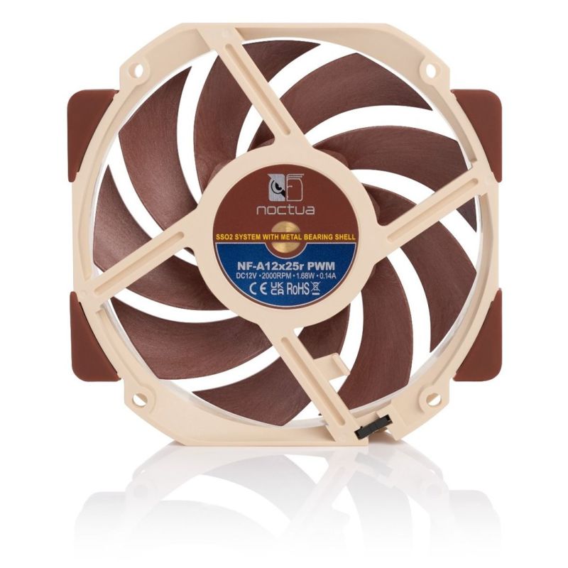 Noctua NF-A12X25R PWM Fan 12cm Chłodzenie/Chłodzenie - wentylatory Your Sports Performance